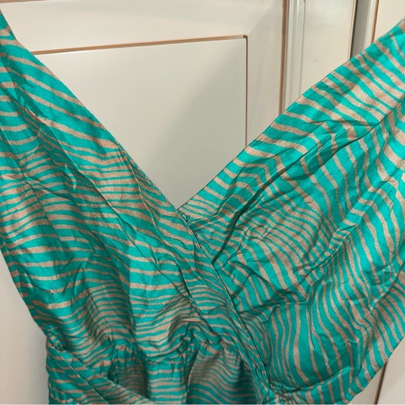 VIX PAULA HERMANNY 
Lyssa Wrap-Effect Printed Crepe De Chine Mini Dress (D11) - Picture 10 of 10